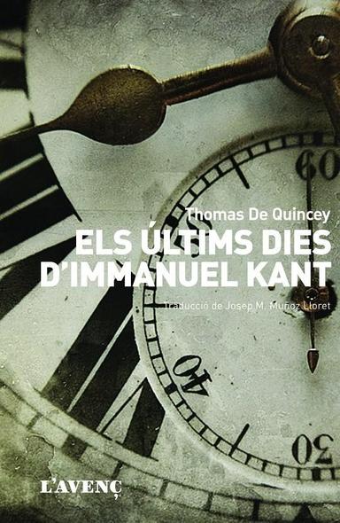 Coberta de «Els últims dies d'Immanuel Kant»