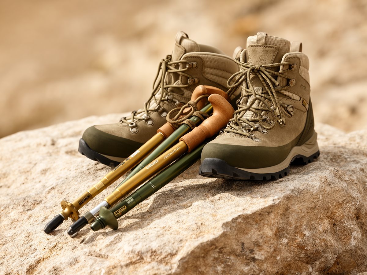 Bastons de trekking plegables