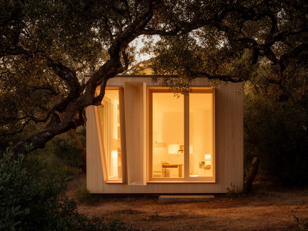 Nit en casa a l'arbre