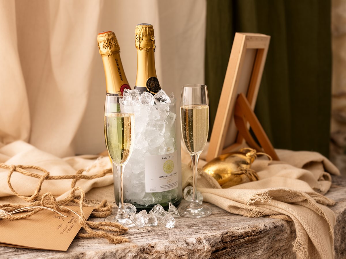 Cava brut nature de productor petit