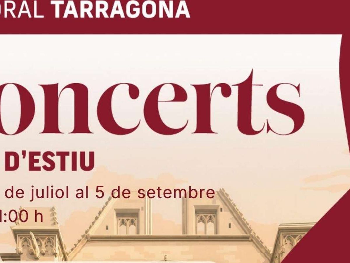Concerts en directe amb copa de cava en la catedral de Tarragona