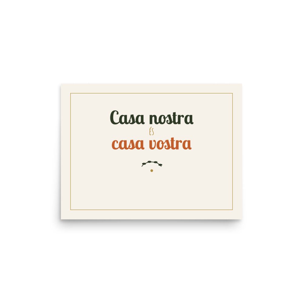 Làmina amb frase personalitzada