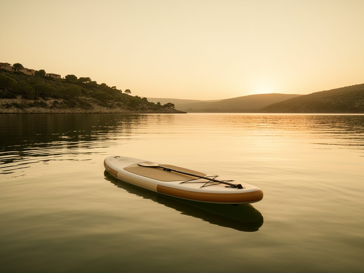 Paddle surf al capvespre