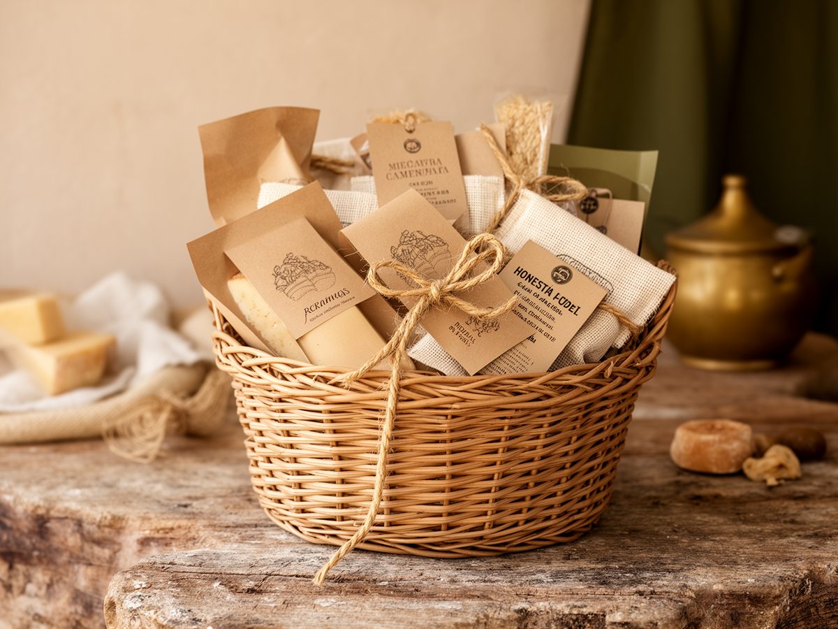 Panera de Nadal de producte català