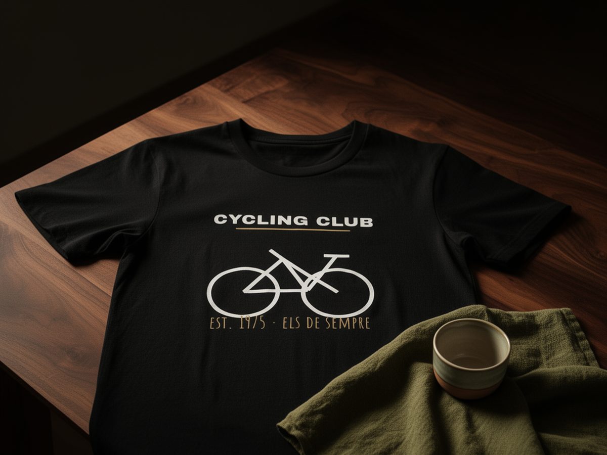 Samarreta «Cycling Club» amb any