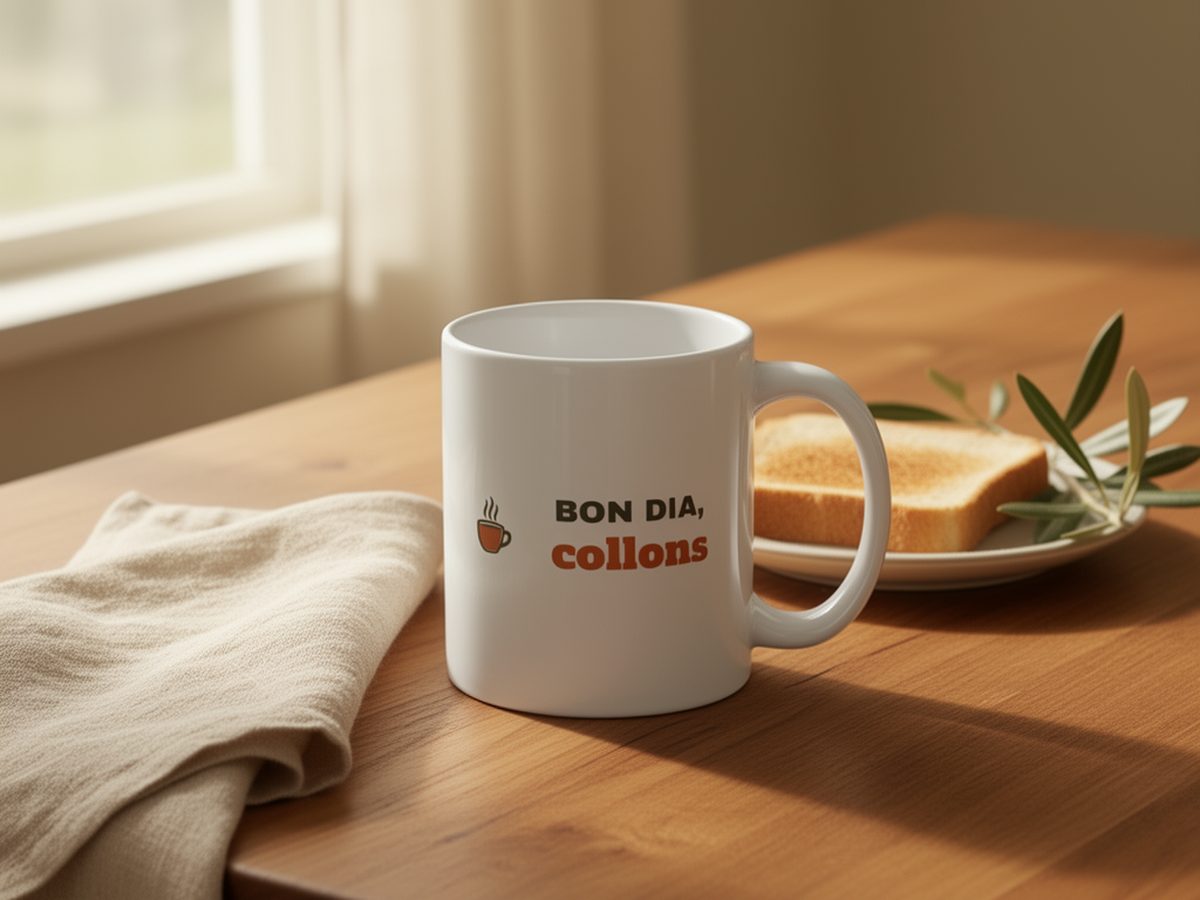 Tassa «Bon dia, collons»