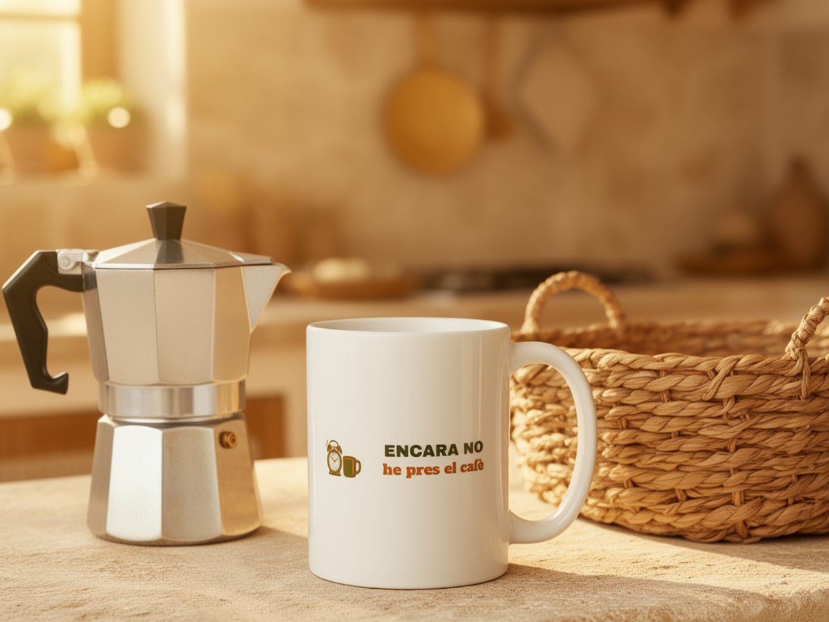 Tassa «Encara no he pres el cafè»