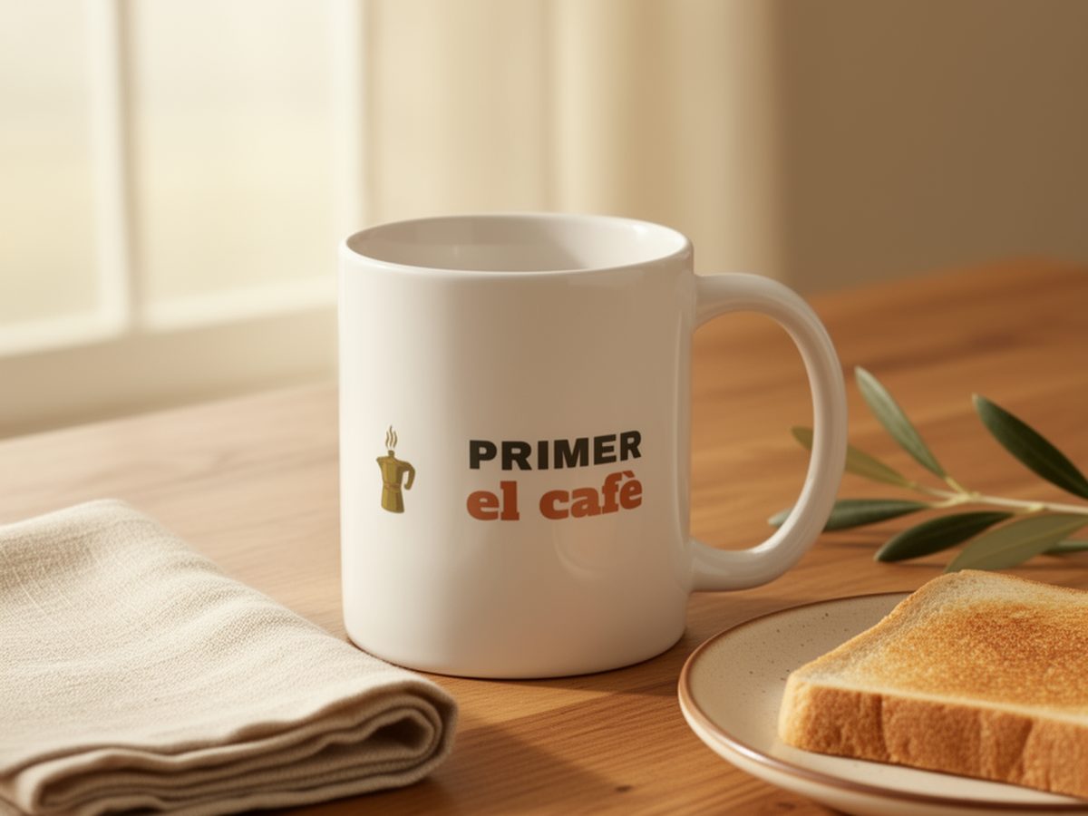 Tassa «Primer el cafè»