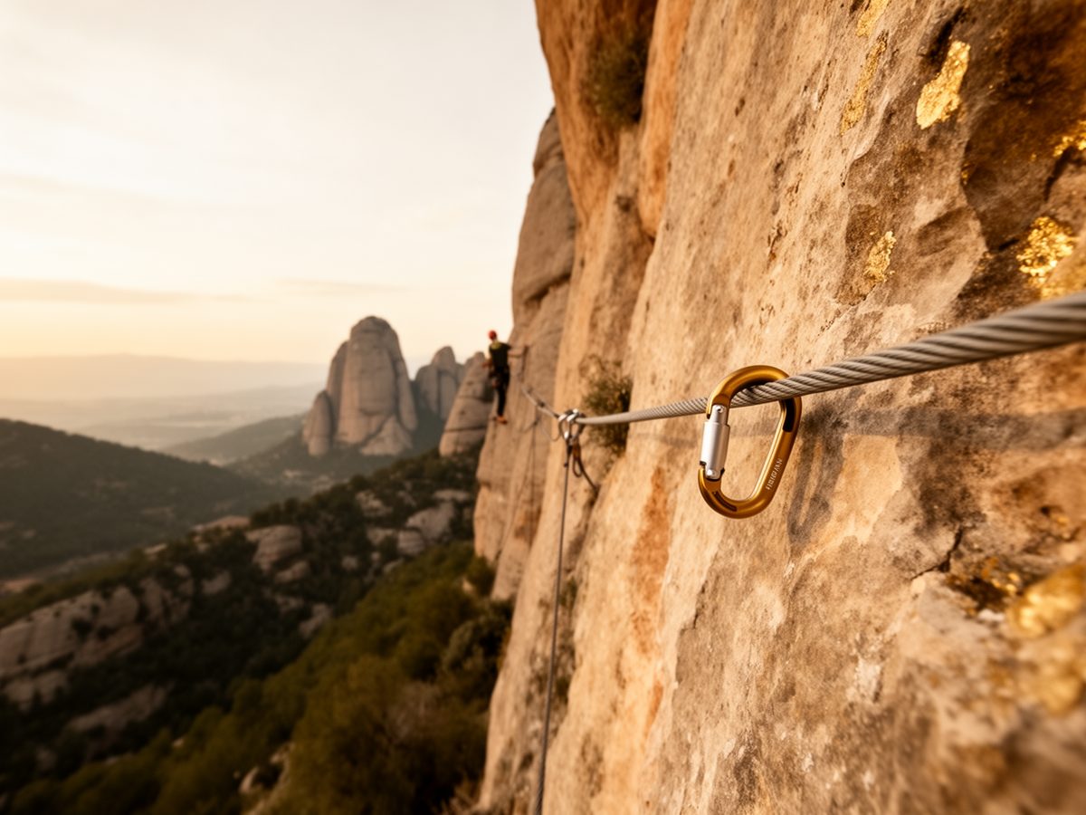 Via ferrata a Montserrat